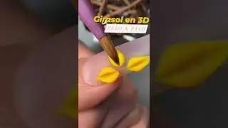 tutorial Girasol en 3d #nailart #manicuristas