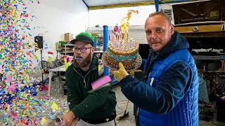 TORTE, KONFETTI UND CHAOS: Was geht heute in der Werkstatt ab? 🎂🎉