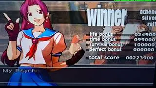 Kof Xi Iori/Gai/Jyazu vs Silver/Ralf/Athena