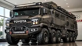 Новый Toyota Thunderbone 12x12 Titan Fortress 2026 🚐🔥 Самый мощный люкс-монстр для бездорожья