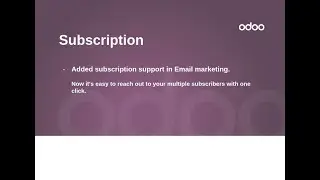 Marketing Subscription - odoo 15