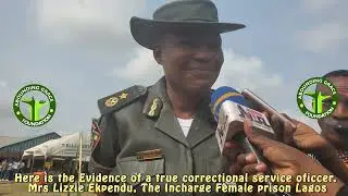 She is the most powerful woman in the Nigerian prison system.