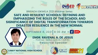 DepEd Learning Continuity Operational Plan (Brigada Eskwela Webinar by Engr. Ravenal De Jesus)