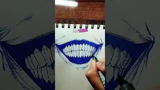 [Mouth Tutorial] Don't Do This Instead Do This ✍🏻✨ #shorts #howtodraw #artist #penart
