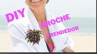 TUTORIAL DE ESTE LINDO BROCHE, PRENDEDOR , #miyuki #diy #tutorial #brooch