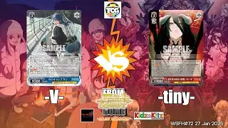 [Live] Weiss Schwarz FromHome 72 -Final- OVERLORD vs. Yurucamp (01/2026)