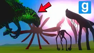 ГОДЗИЛЛА ПРОТИВ БОЛЬШИХ СУЩЕСТВ ТРЕВОРА ХЕНДЕРСОНА В GARRY'S MOD ДЕНЬ 18 ДЕНЬ 17 ГАРРИС МОД