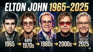 Elton John Age [1965 - 2025] Transformation