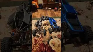 Rc Speedy SCX6 Chassis vs Vertex-6 Redcat 1/6 Flex Test #rc #scx6 #rcspeedy #vertex #flex #rti