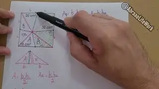 Área de Figuras Planas 4 - #Área sombreada