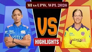 WPL 2026 8th match MI vs UPW full highlights | #highlights #wpl2026 #mumbaiindians #upwarriorz 