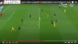 Al ahli vs Al khaleej match analysis (2 clinical finishes)