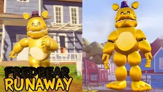 They Added Freadbear To Hello Neighbor And He's TOO FAST