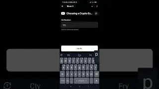 Choosing a crypto Exchange code
