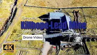 Exploring Killhope Lead Mine by Drone | Stunning Aerial Views of County Durham's Mining History