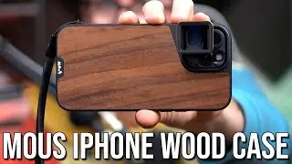 Mous Walnut Wood Case for iPhone 13 Pro Max