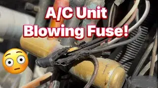High Voltage A/C Unit Blowing Fuses!