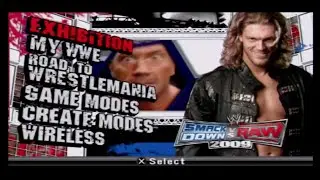 WWE SmackDown vs. Raw 2009 -- Gameplay (PSP)