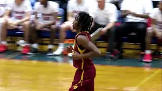 TJ Wright, Jr Highlights - St. Joseph Cadets scores 28-points in Playoff Game vs McMahon - 03-06-25