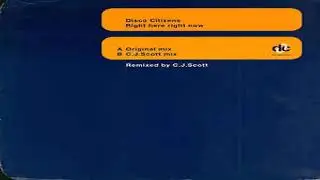 Disco Citizens - Right Here Right Now - Original Mix - Deconstruction Records 1995