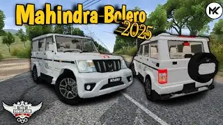 😍 MAHINDRA BOLERO 2025 BUSSIED MOD | NEW CAR MOD | BUS SIMULATOR INDONESIA |