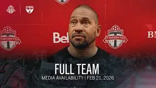 POSTGAME SOUND | Toronto FC Full Media Availability - February 21, 2026