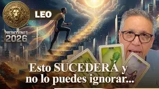 Signo LEO esto SUCEDERÁ y no lo puedes ignorar...    #tarot #predicciones  #PREDICCIONES2026