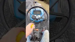 Using a Ford 3930 with a Homemade Box Scraper to Grade Up a Parking Lot
