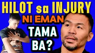 Dapat na ba ipa-check up ang paa ni Eman Bacosa Pacquiao?