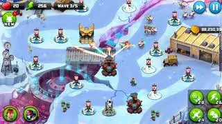Alien Creeps TD: Level 27 | Frozen Fissure
