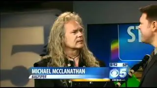 Michael McClanathan on Channel 5 News - Kilt Rental USA