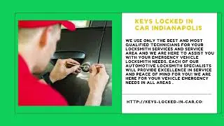 Keys Locked In Car Indianapolis