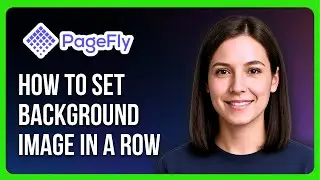 How to Set a Background Image in a Row in Pagefly