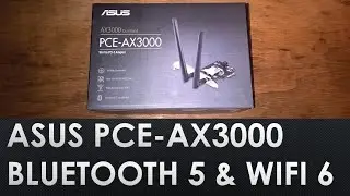 ASUS PCE-AX3000 Bluetooth 5 & Wifi 6 Adapter