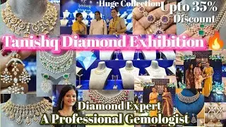 Tanishq Diamond Exhibition 💎Huge  Jewellery Collection and information From Diamond Expert 🔥#tanishq