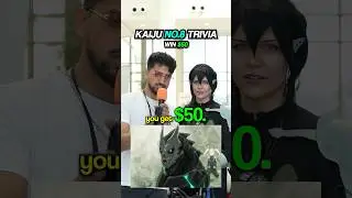 KAIJU NO.8 TRIVIA AND YOU WIN $50 💰 #kaijuno8 #cosplay #trivia