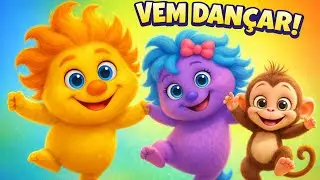 COME DANCE! 🐒💃 Lively Children's Music with Plunct and Plact | Animals of Brazil