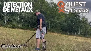 sortie détection de métaux avec le Quest X5 ID Maxx