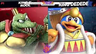 Clocktower Smash 98 - LQ - King Krocksucker (King K. Rool) vs. Tak.io (Piranha Plant, Dedede) - SSBU