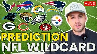 NFL PLAYOFF BETS: Packers-Bears, Rams-Panthers, Bills-Jaguars, Patriots-Chargers