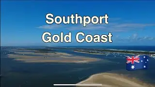 [4K] Broadwater Southport - Gold Coast/Australia drone view 2025