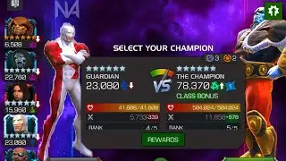 Rank 4 Guardian vs Champion Boss with and without Suicide Masteries