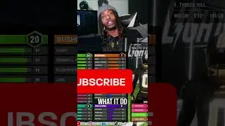 BEST Tyreek Hill Build in ESG Football 25