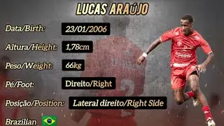 Lucas Araújo - Lateral direito/Right Side • Vídeo link 25/26 🇧🇷⚽