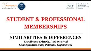 Similarities & Differences between IMA Student & Professional Memberships | Criteria, Risk & Effects