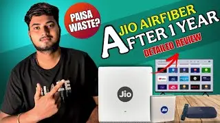 Jio Fiber Review After 1 Year of Use - Is it Worth It?🔥Jio AirFiber Review After 1 Year in Hindi