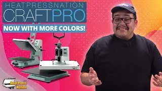 HPN CraftPro Heat Press: Now With More Colors!