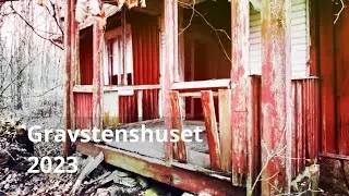 GRAVSTENSHUSET 2023 - ett ödehus ganska nära motorvägen - BLEKINGE - 2023-03-20