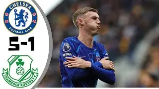 Chelsea vs Shamrock Rovers 5-1 - All Goals & Highlights