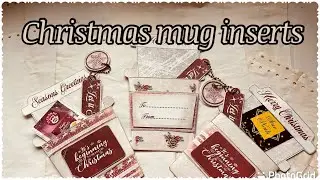 Mug insert pocket, Card holder, Tea bag holder EASY CRAFT